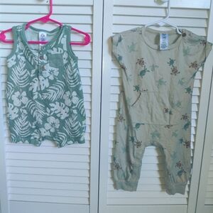 Gerber Hawaiian Bundle Turtles & Floral Baby Size 12M